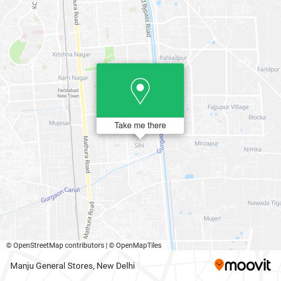 Manju General Stores map