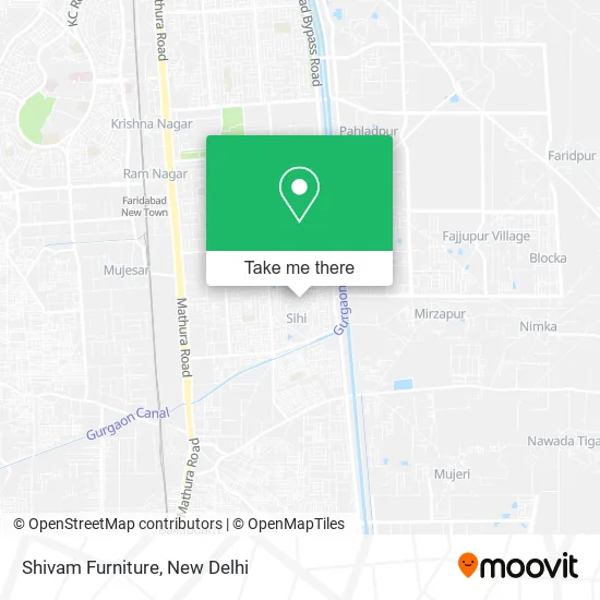 Shivam Furniture map