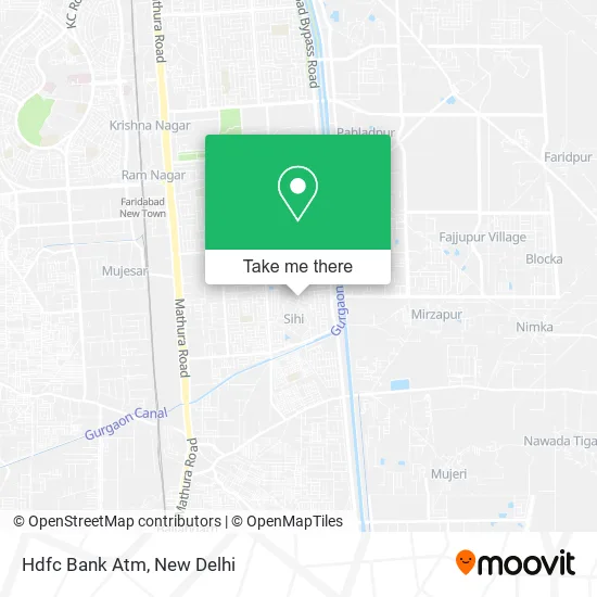 Hdfc Bank Atm map