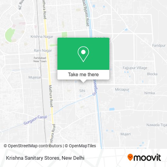 Krishna Sanitary Stores map