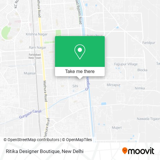 Ritika Designer Boutique map