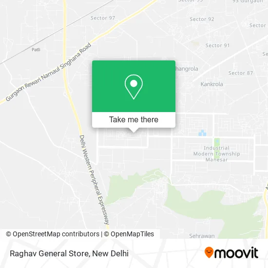 Raghav General Store map