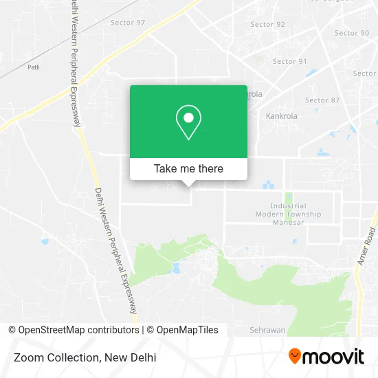 Zoom Collection map