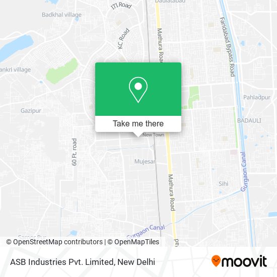 ASB Industries Pvt. Limited map