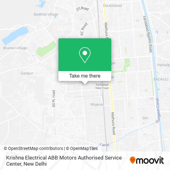 Krishna Electrical ABB Motors Authorised Service Center map