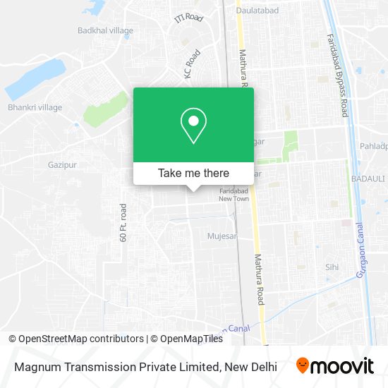 Magnum Transmission Private Limited map