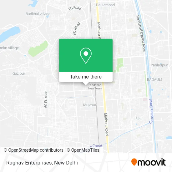 Raghav Enterprises map