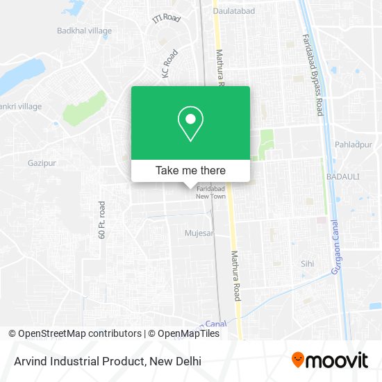 Arvind Industrial Product map