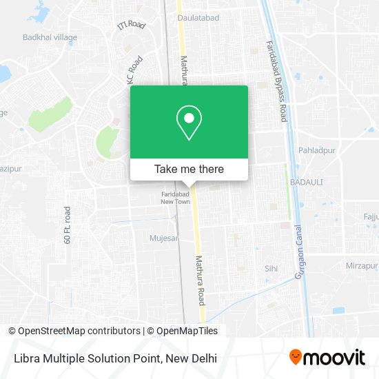 Libra Multiple Solution Point map