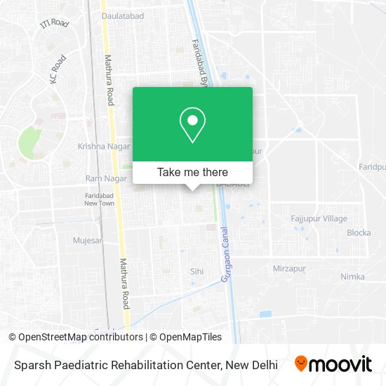 Sparsh Paediatric Rehabilitation Center map