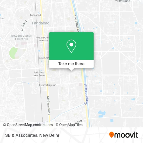 SB & Associates map