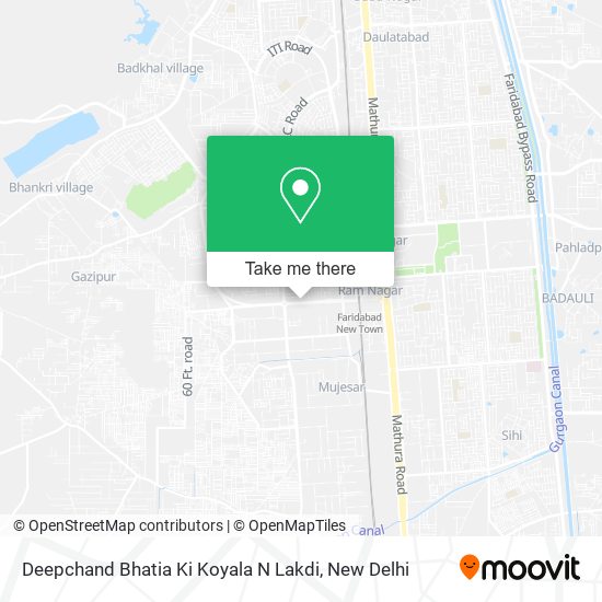 Deepchand Bhatia Ki Koyala N Lakdi map