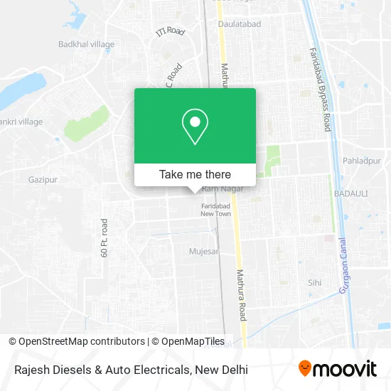 Rajesh Diesels & Auto Electricals map