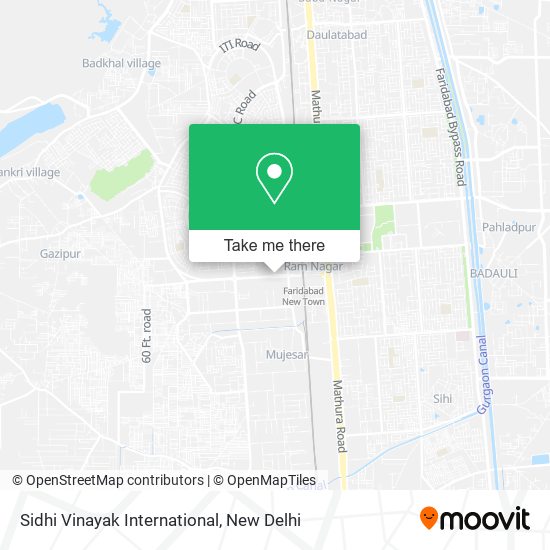 Sidhi Vinayak International map