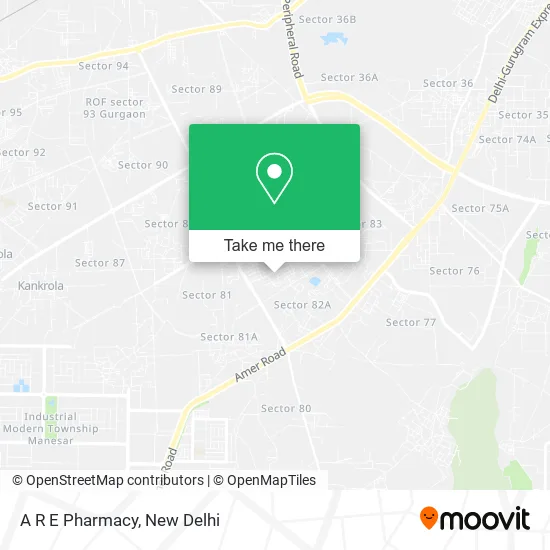 A R E Pharmacy map
