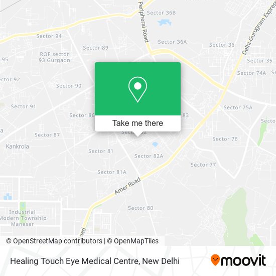 Healing Touch Eye Medical Centre map