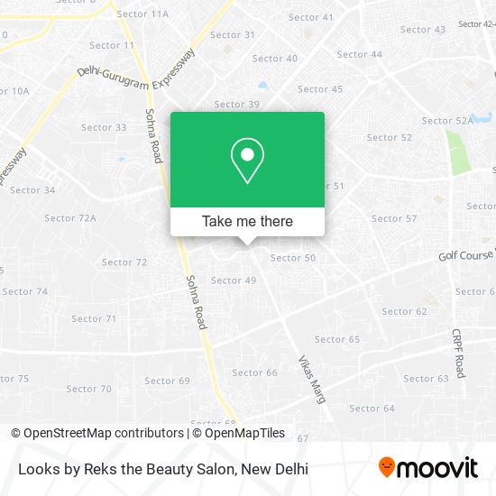 Looks by Reks the Beauty Salon map