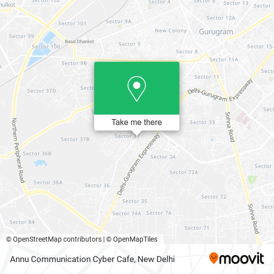 Annu Communication Cyber Cafe map