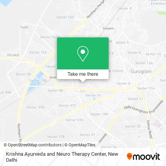 Krishna Ayurveda and Neuro Therapy Center map