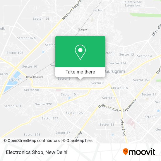 Electronics Shop map