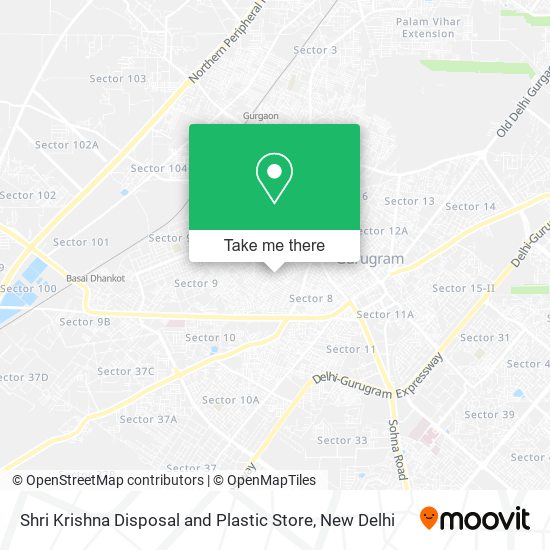 Shri Krishna Disposal and Plastic Store map