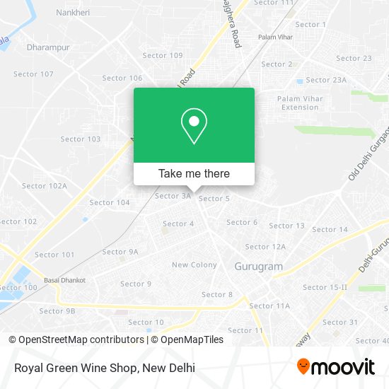 Royal Green Wine Shop map