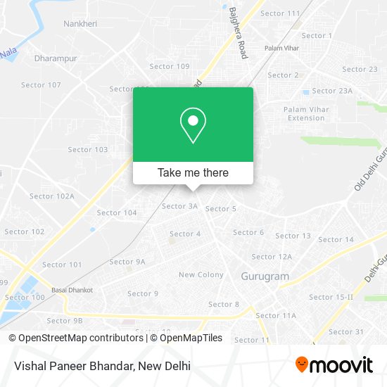 Vishal Paneer Bhandar map