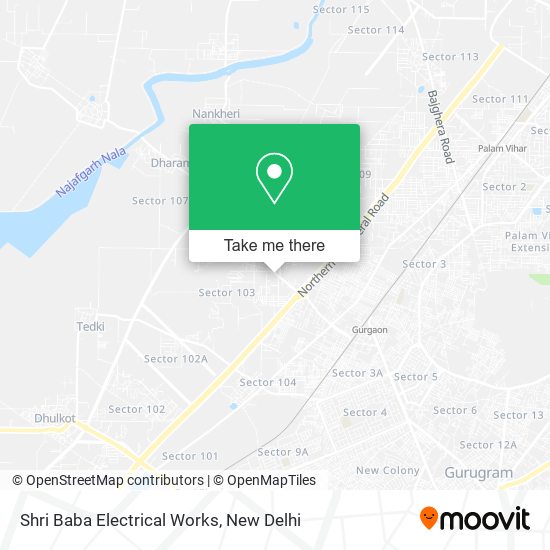 Shri Baba Electrical Works map