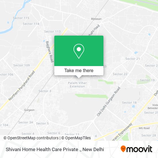 Shivani Home Health Care Private . map