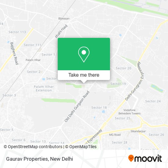 Gaurav Properties map