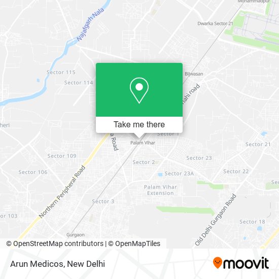 Arun Medicos map