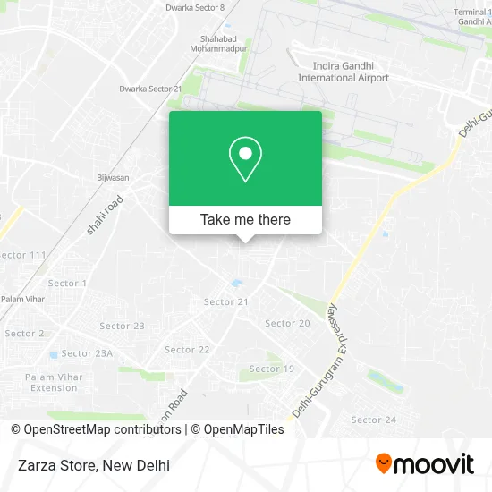 Zarza Store map