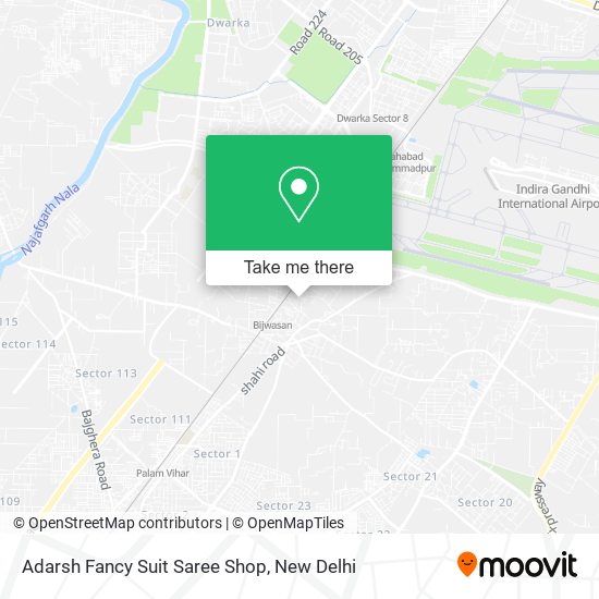 Adarsh Fancy Suit Saree Shop map