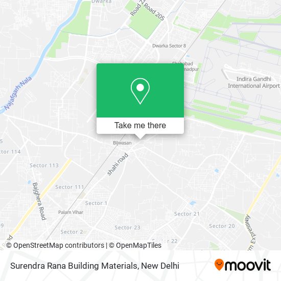 Surendra Rana Building Materials map