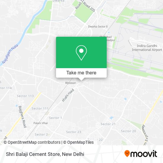 Shri Balaji Cement Store map