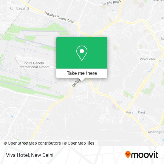 Viva Hotel map