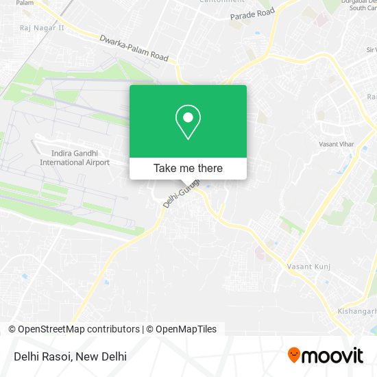 Delhi Rasoi map