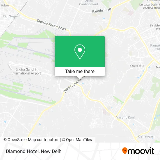 Diamond Hotel map