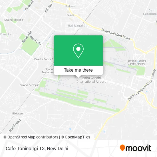 Cafe Tonino Igi T3 map