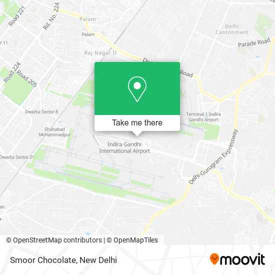 Smoor Chocolate map
