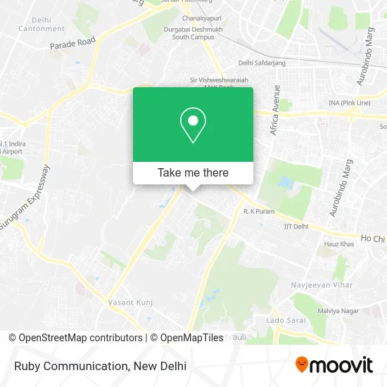 Ruby Communication map