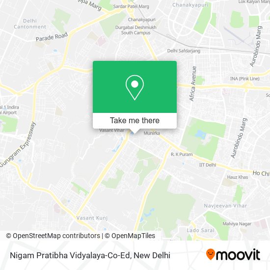 Nigam Pratibha Vidyalaya-Co-Ed map