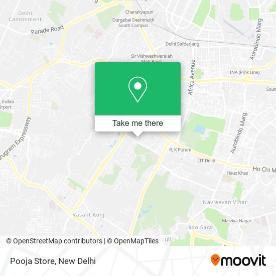 Pooja Store map