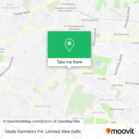 Glade Garments Pvt. Limited map