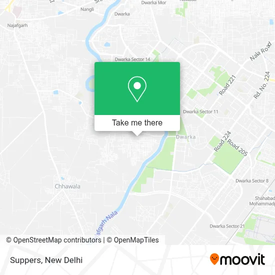 Suppers map