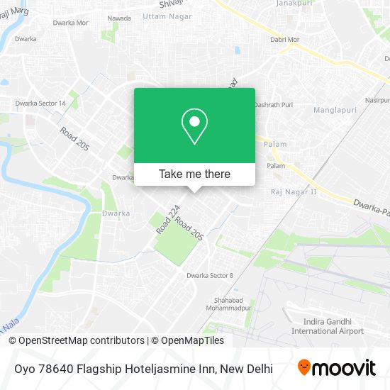 Oyo 78640 Flagship Hoteljasmine Inn map