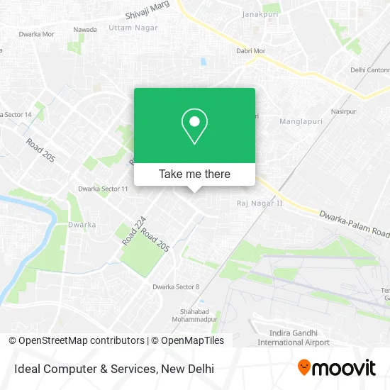 Ideal Computer & Services map