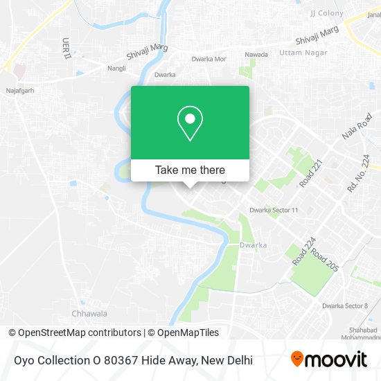 Oyo Collection O 80367 Hide Away map