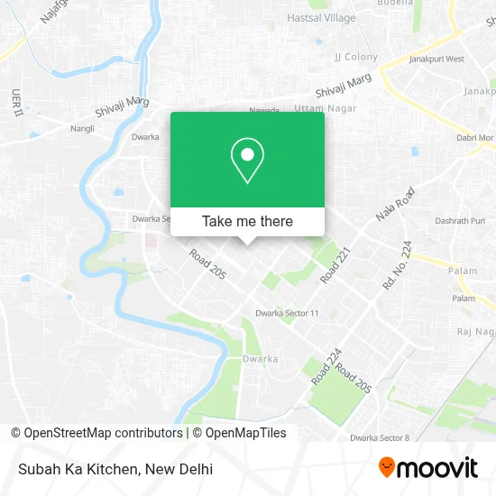 Subah Ka Kitchen map