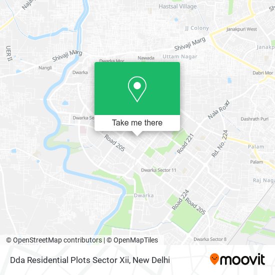 Dda Residential Plots Sector Xii map